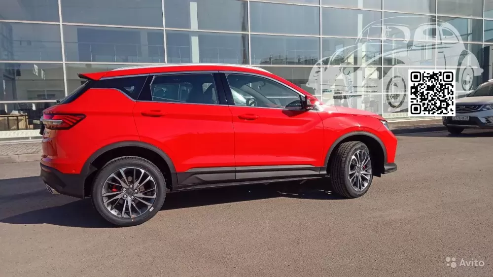 Geely | COOLRAY (SX11) | E32 - BRIGHT VERMILION (СОЛИД) 1