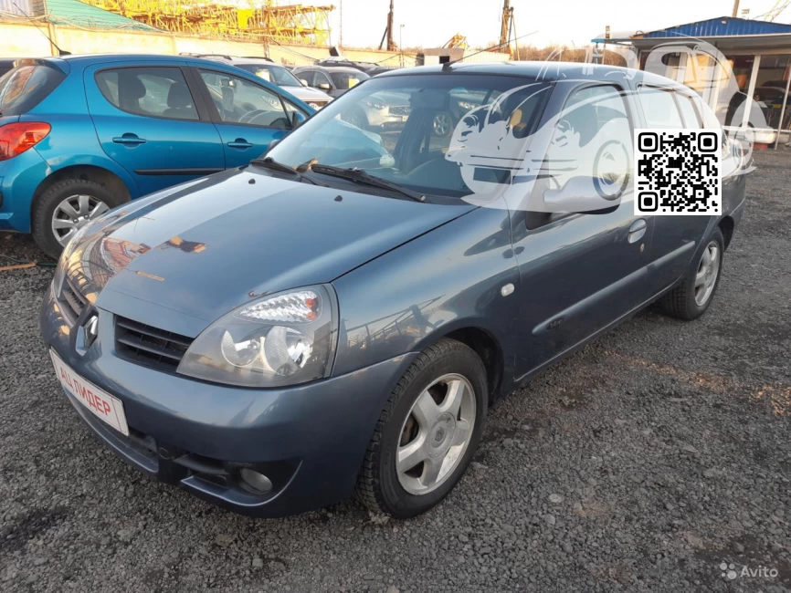 RENAULT | CLIO SYMBOL 2 (X65) | 266 - GRIS ACIER, CINZA ACIER, GRIS ACERO 0