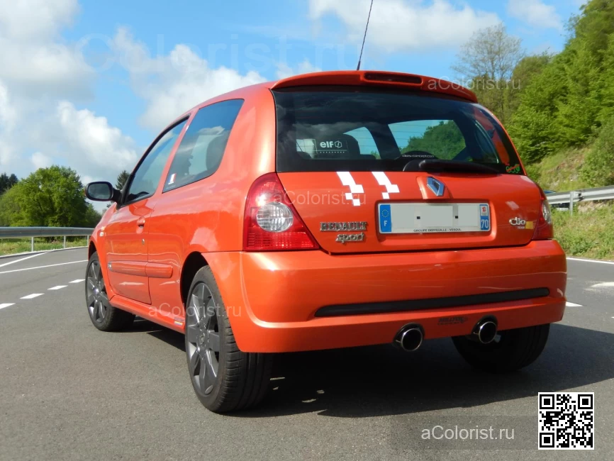 RENAULT | CLIO SYMBOL 2 (X65) | D38 - ORANGE SANGUINE 1