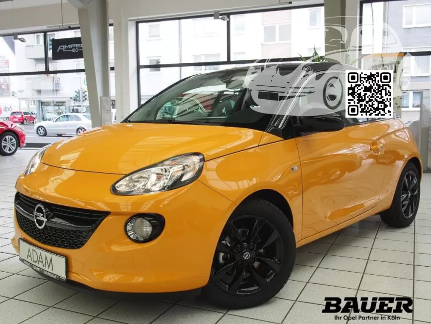 Opel | ADAM, ADAM ROCKS | GDJ, 41P, 438Y - ORANGE ALERT, MANDARINE ORANGE, ORANGE ALERT (СОЛИД) 1