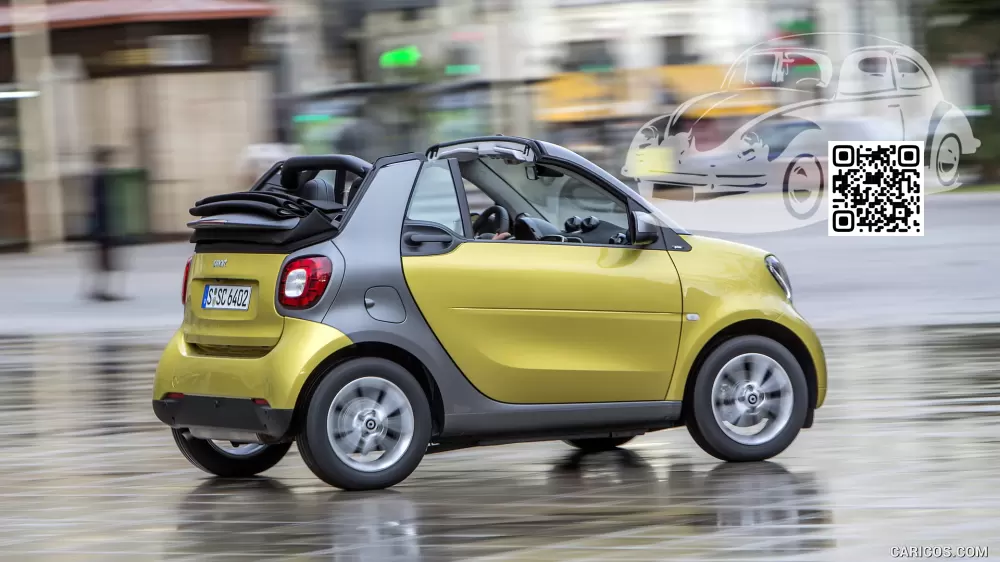 Smart | FORTWO, FORTOUR (W453, C453, A453) | EDF, EDFO - JAUNE YELLOW, BLACK TO YELLOW 1