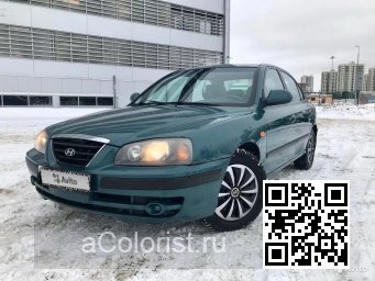 Hyundai | ELANTRA 3 (XD) | VZ - TRITON GREEN, SPRUCE GREEN 0