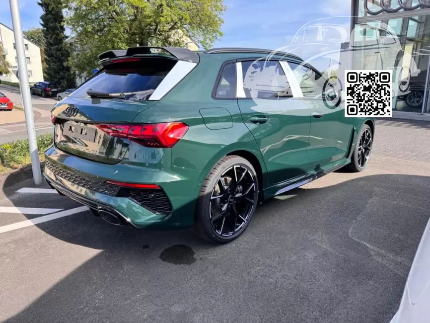 Audi | A3, A3 Sportback IV (8Y) | Z6X, LZ6X, 6T, 6T6T - GOODWOOD GREEN, GOODWOODGRUEN, VERDE GOODWOOD 1