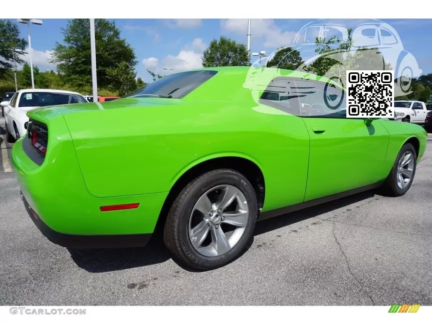Dodge | CHALLENGER 3 (LC) | PGM - GREEN GO (СОЛИД) (с 2017) 1