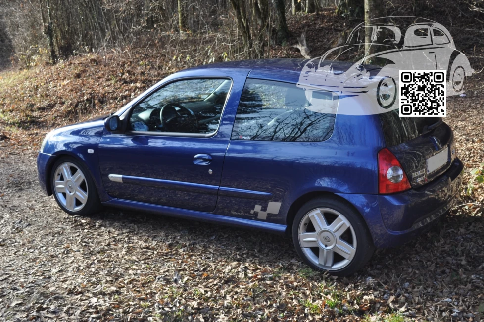 RENAULT | CLIO SYMBOL 2 (X65) | 432 - BLEU METHYL, BLUE METHYL 1