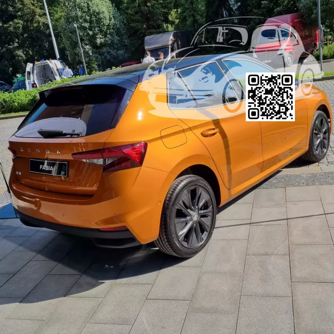 Skoda | FABIA 4 (MK4) | LA2Z, 2X, A2Z, 2X2X - PHOENIX ORANGE, PHOENIX ORANGE PREMIUM METALLIC (с 2021) 1