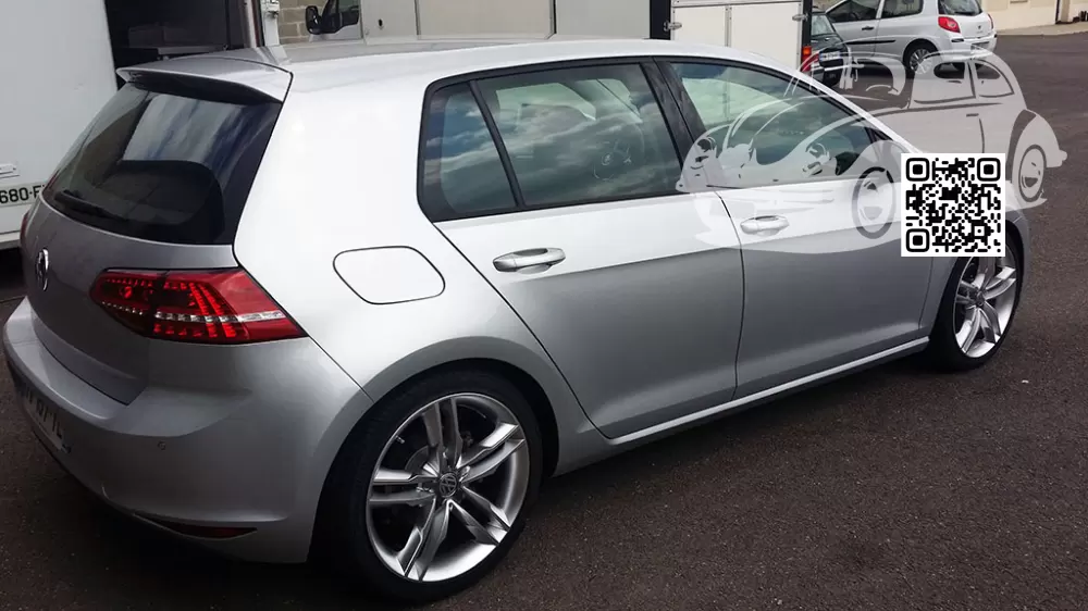 Volkswagen | GOLF 7 | 8E, A7W, LA7W, 8E8E, 9992 - REFLEX SILVER, REFLEXSILBER, BRILLIANT SILVER, BRILLIANTSILBER 1