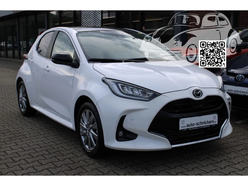 Mazda | 2 Hybrid (XP210) | A8D/040 - LUNAR WHITE (СОЛИД) (с 2022) 0