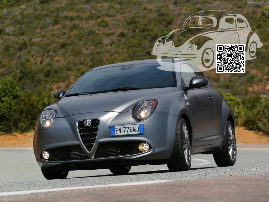 ALFA ROMEO | MITO (955) | 529A - GRIGIO MAGNESIO MAT, MAGNESIO GREY MATTE, TITANIO MAT 0