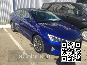 Hyundai | ELANTRA, AVANTE 6 (AD) | YP5 - INTENSE BLUE (с 2019) 0