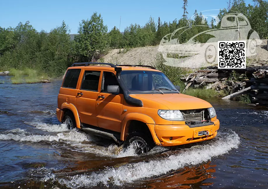 UAZ | Patriot | 322 - АПЕЛЬСИН, ORANZHEVAYA (СОЛИД) 1