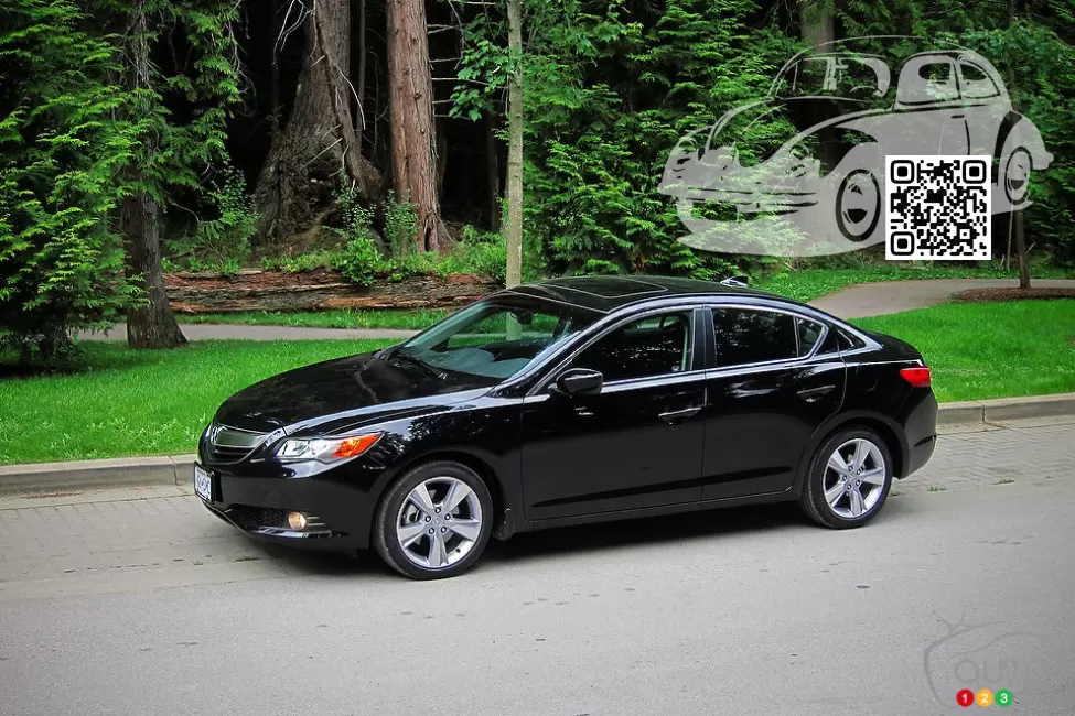 Acura-ILX (DE1/2/3)-NH731P - CRYSTAL BLACK (2013-2018) 1