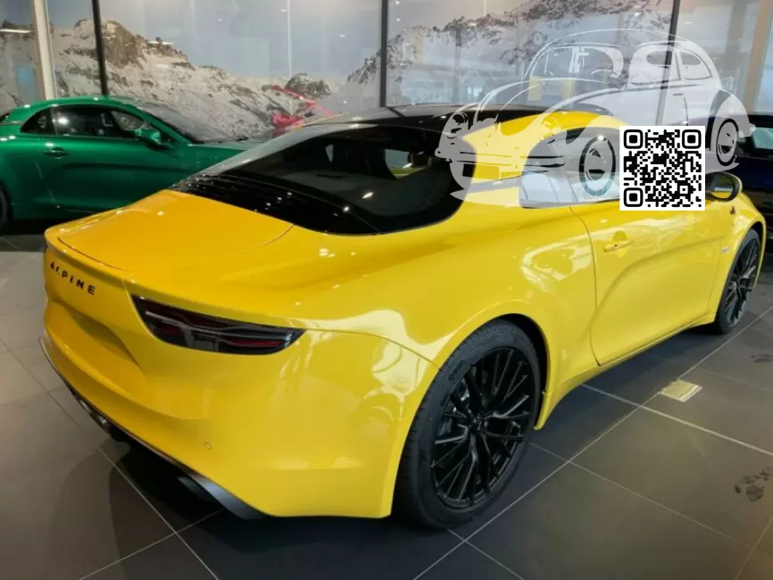 Alpine | A110S | 308 - JAUNE TOURNESOL, SUNFLOWER YELLOW (СОЛИД) (с 2020) 1