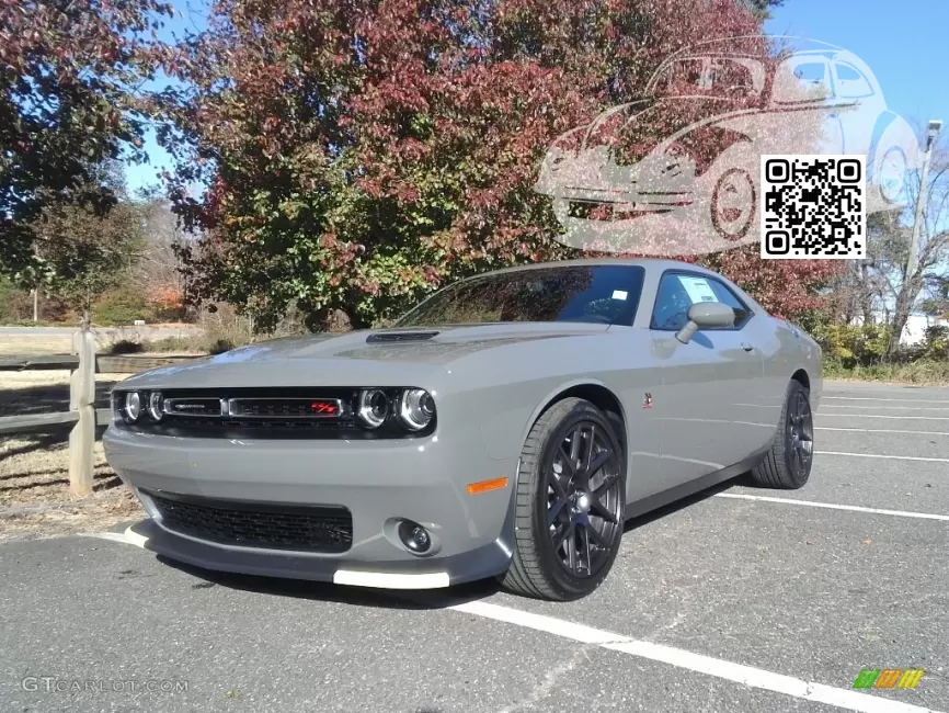 Dodge | CHALLENGER 3 (LC) | PDN - CERAMIC GRAY, DESTROYER GRAY, STING-GRAY (СОЛИД) (с 2017) 0