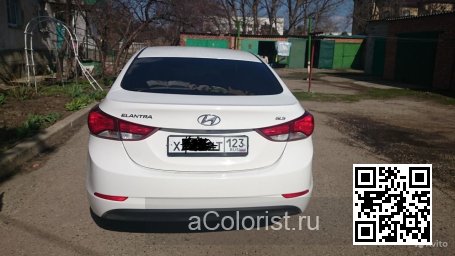 Hyundai | ELANTRA, AVANTE 5 (MD, UD) | YAC, NCW - CREAMY WHITE, MONACO WHITE (СОЛИД) 2