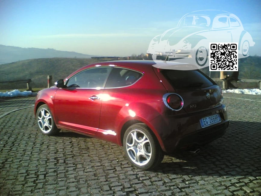ALFA ROMEO | MITO (955) | 148, 148A, 5DT - ROSSO ALFA METALLIZZATO 1