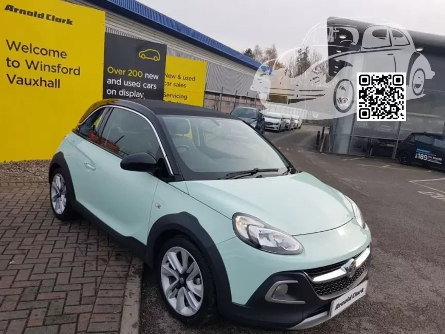 Opel | ADAM, ADAM ROCKS | GPE, GP9, 515B, 30Z - MINTGRUEN, MINT GREEN, VERT LAGON, PASTEL GREEN, MINT MY MIND (СОЛИД) 0