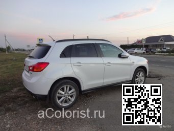 Mitsubishi | ASX, OUTLANDER SPORT (GA, XA, XB, XC, XD) | W19 - WHITE SOLID, ALPINE WHITE, ISLAND-WEISS (СОЛИД) 2