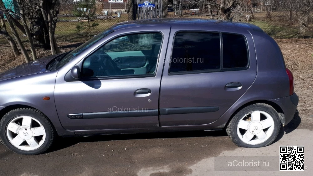 RENAULT | CLIO SYMBOL 2 (X65) | 671 - GRIS NYMPHEA, BLEU NYMPHEA 0