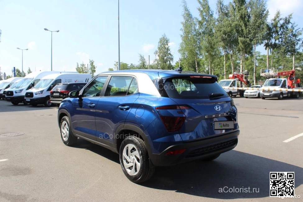 HYUNDAI | CRETA 2 | BE7 - GALAXY BLUE (с 2021) 1