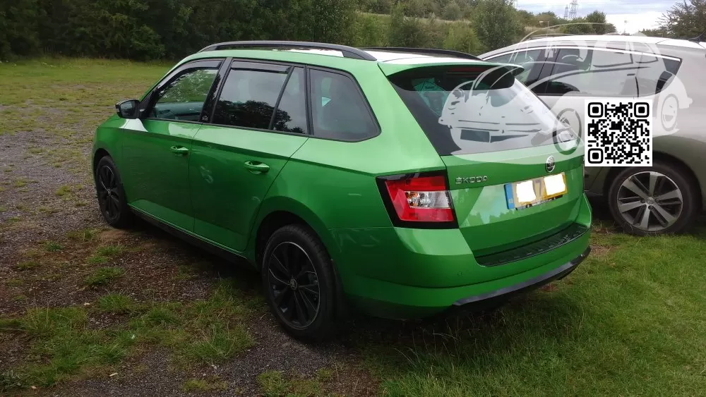 Skoda | FABIA 3 (NJ) | LF6Z, P7, P7P7, 9585 - RALLY GREEN, ZELENA RALLYE, RALLYE GRUEN 1