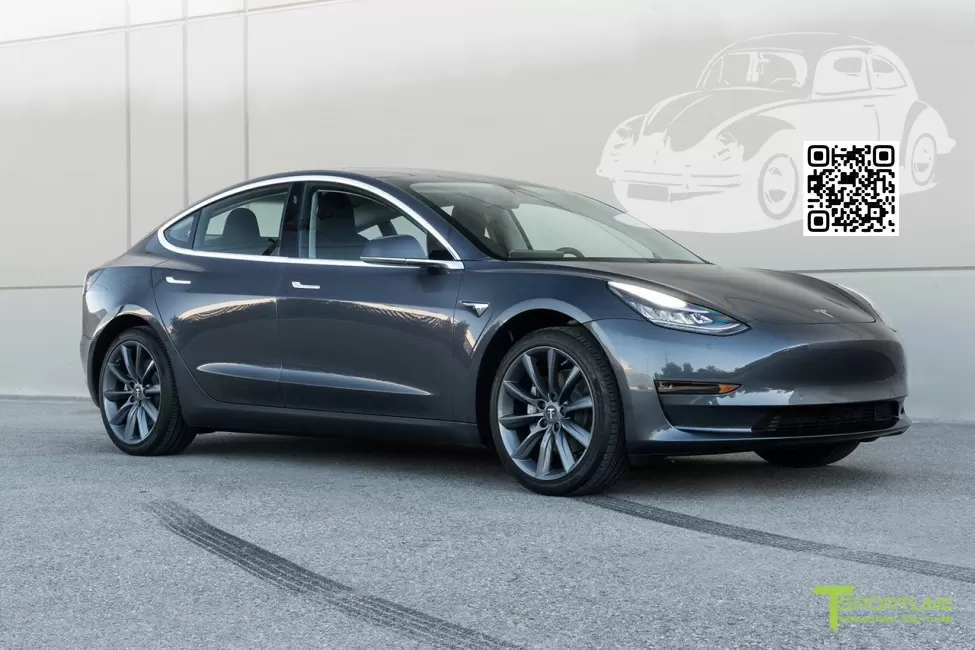 Tesla | MODEL 3 | PMNG - STEEL GREY, MIDNIGHT SILVER 0