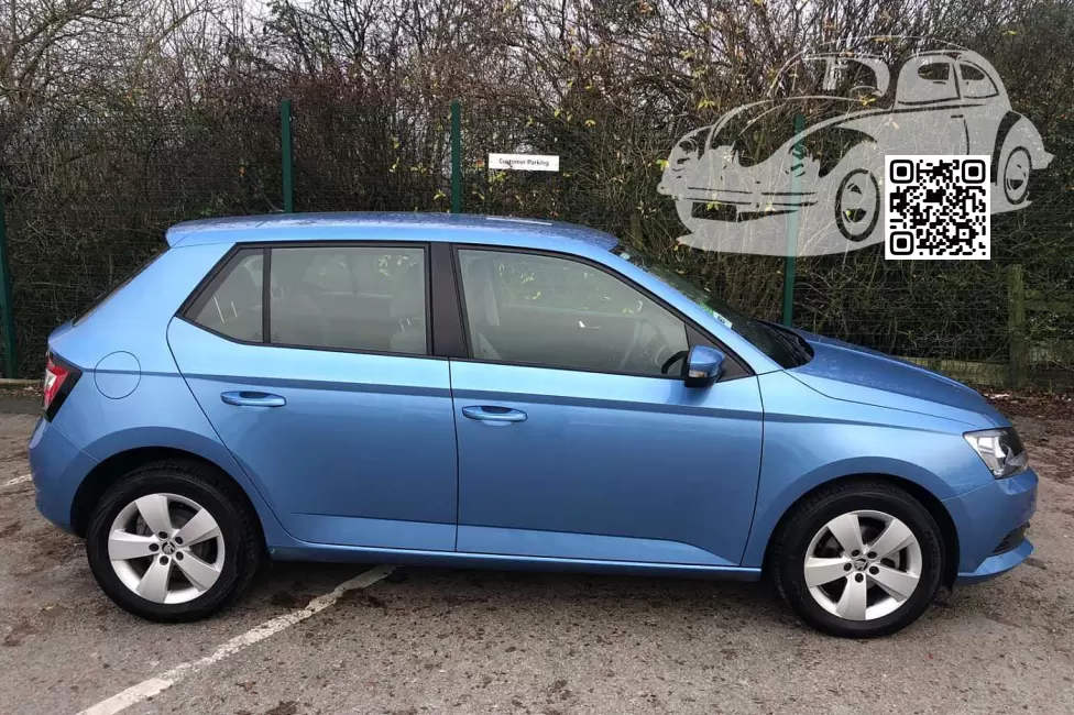 Skoda | FABIA 3 (NJ) | LQ5X, G0, G0G0 - DENIM BLUE 1