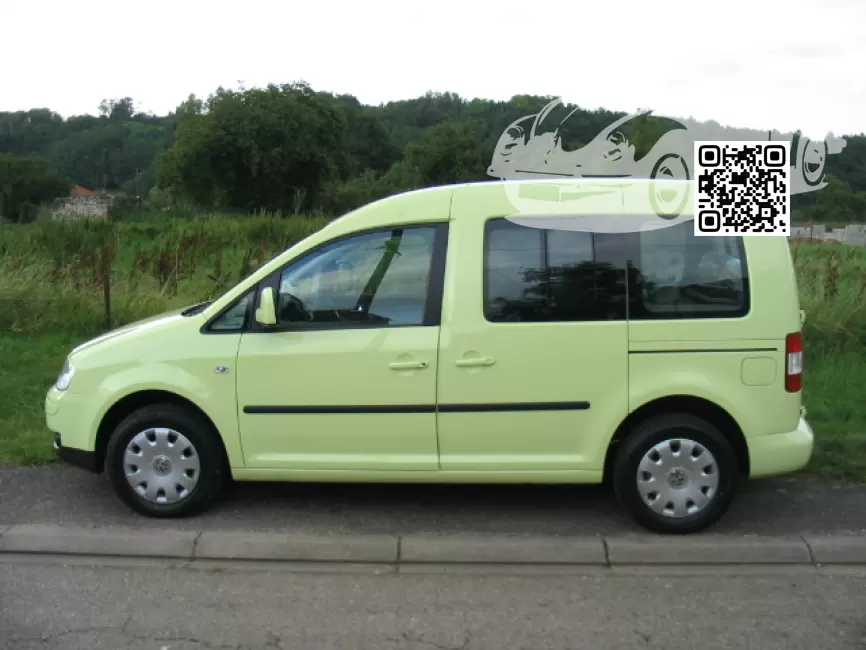 Volkswagen | CADDY 3, 4 (2K) | W5, L6J, LL6J, W5W5, 0092 - VERDE PICUS, LIMETTE, ZELENA LIMETTE (СОЛИД) 1