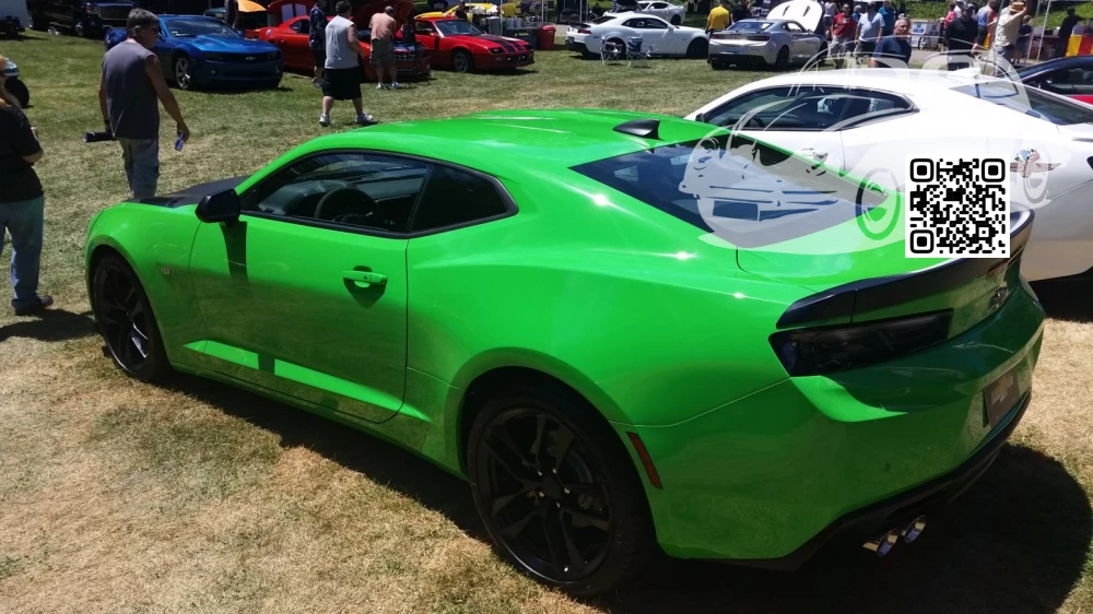 Chevrolet | CAMARO 6 | GMV, 445B - SPITFIRE, SPITFIRE 2, KRYPTON GREEN (СОЛИД) 1