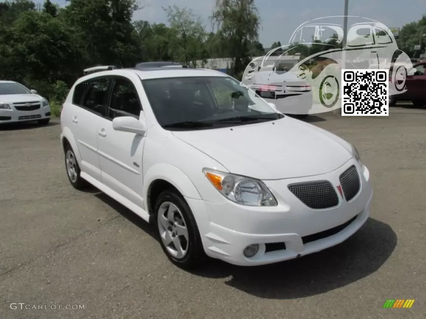 Pontiac | VIBE | 40U, 9737 - SUPER WHITE, FROSTY WHITE (СОЛИД) 0