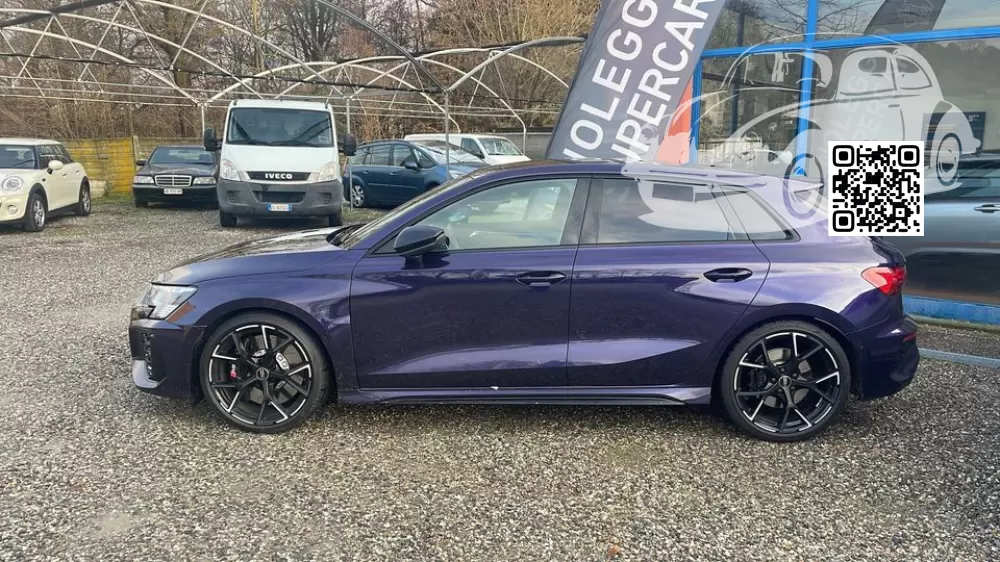 Audi | A3, A3 Sportback IV (8Y) | Q87 - VELVET PURPLE, VELVET PURPLE PEARL EFFECT 1