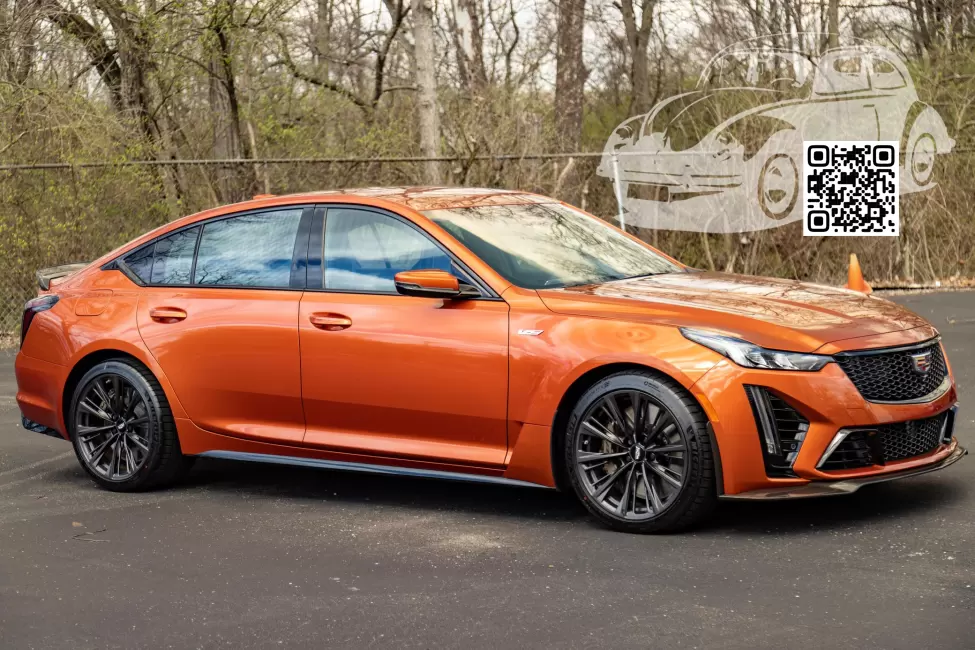 Cadillac | CT5 | GCF, 626G - VIVID, VIVID ORANGE, BLAZE ORANGE, BLAZE ORANGE METALLIC (CT5-V) (с 2021) 0