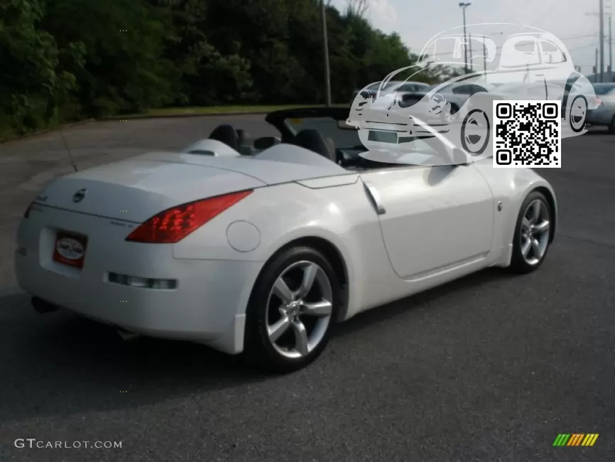 Nissan | 350Z, FAIRLADY Z (Z33, HZ33) | QAA - MOONLIGHT WHITE 1