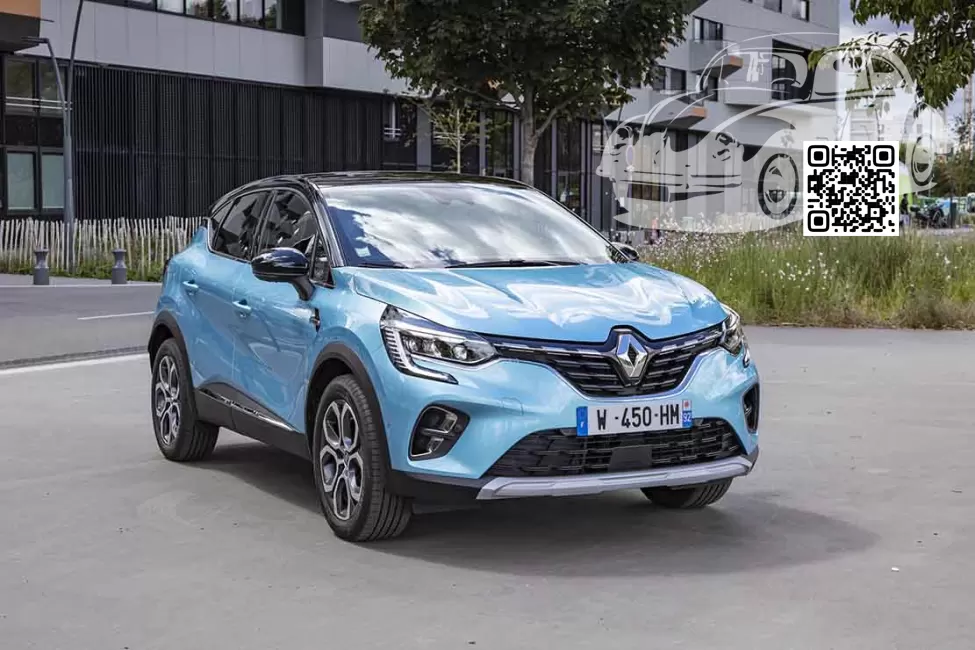 Renault | CAPTUR II (HJB) | RQT - BLEU CELADON, BLUE CELADON, BLUE CALEDON, AQUAMARIN BLAU 0