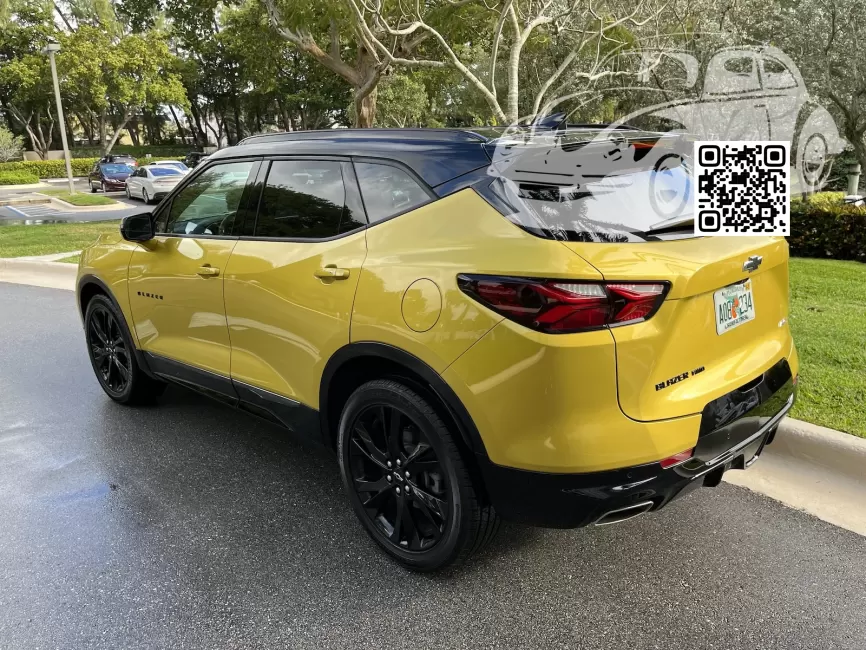 Chevrolet | BLAZER | GCP, 628G - TRIPP, NITRO YELLOW, CYBER YELLOW (с 2021) 1