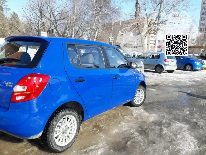 Skoda | FABIA 2 | 4590, 6D, LF5K, 6D6D - MODRA DYNAMIQUE, DYNAMIC BLAU (СОЛИД) 1