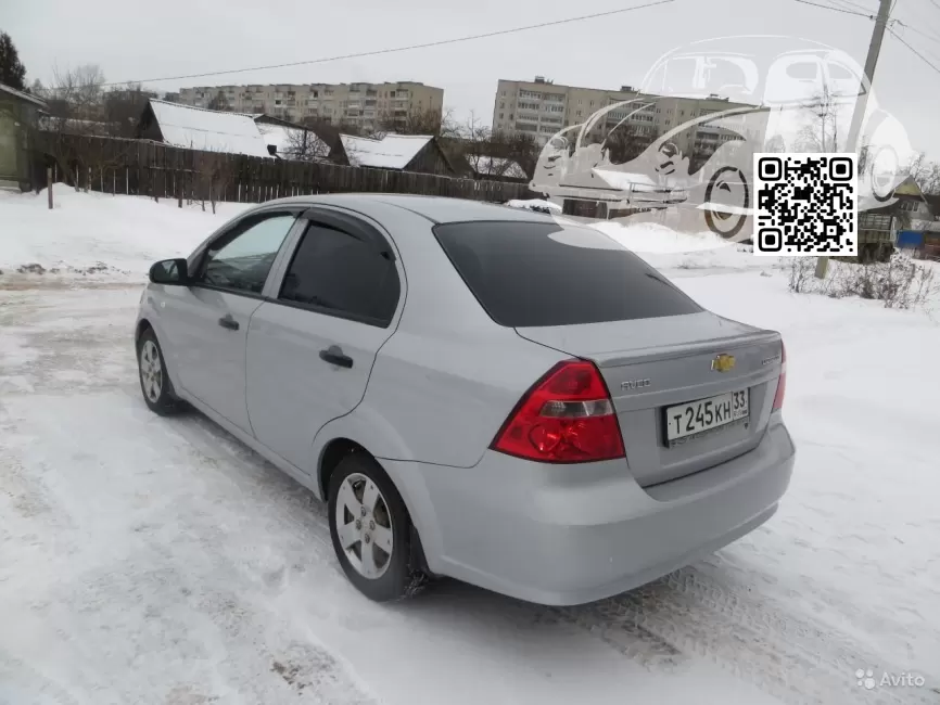 Chevrolet | AVEO (T200, T250) | 92U, GCY - POLY SILVER 1