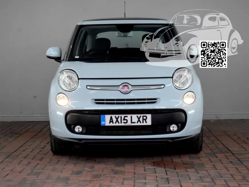 Fiat | 500L | 483, 483B, PBN, LBN - BLU' MARE, BLUE MARE, LIGHT BLUE (СОЛИД) 1