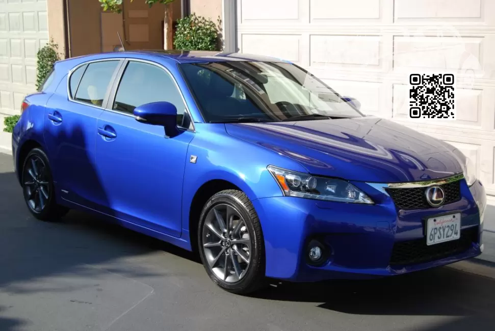 Lexus | CT (A10, ZWA10) | 8U1 - BLUE, ULTRASONIC BLUE (F SPORT) 0