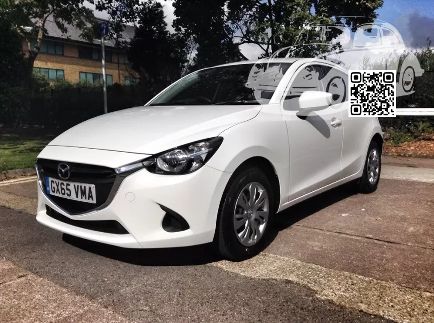 Mazda | 2 (DJ) | A4D - ARCTIC WHITE, RALLY WHITE (СОЛИД) 0