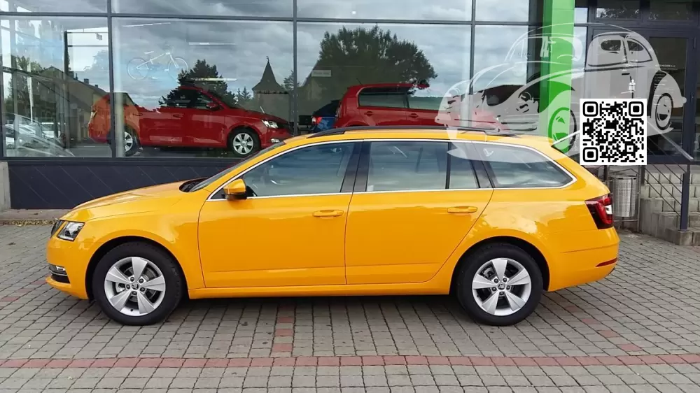 Skoda | OCTAVIA 3 (5E, A7) | 9215, LF2A, F2A - ORANZOVA FUN, FUN ORANGE (СОЛИД) 1