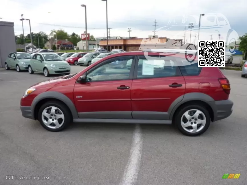 Pontiac | VIBE | 44U, 721H - MEDIUM RED MICA, SALSA RED 0