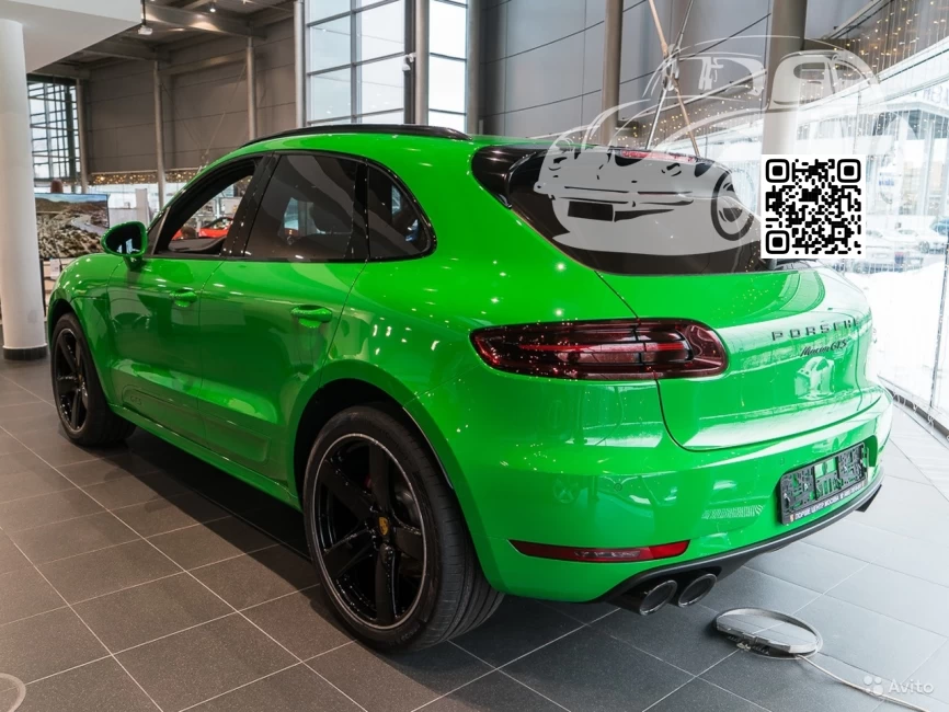 Porsche | MACAN (95B) | 2D8, L2D8 - PORSCHE GRÜN, GRUN UNI (СОЛИД) 1