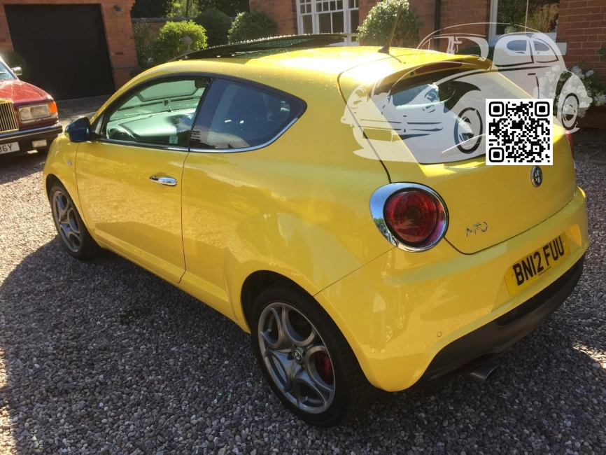 ALFA ROMEO | MITO (955) | 507, 507A, 5DL - GIALLO CORSA, CORSA YELLOW (СОЛИД) 1