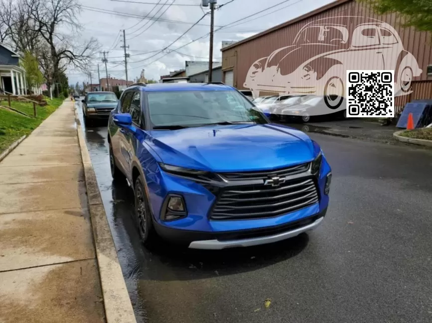 Chevrolet | BLAZER | GD1, 388A - BLUE ME AWAY, HYPER BLUE, VECTOR BLUE, KINETIC BLUE 0