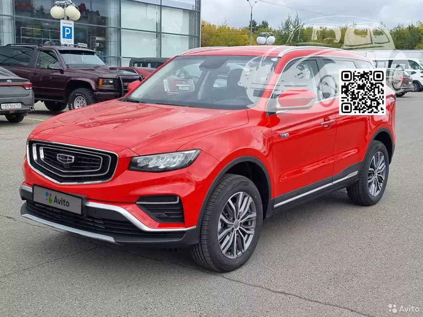 GEELY | ATLAS PRO (NL-3B) | E32 - BRIGHT VERMILION, ЯРКИЙ АЛЫЙ (СОЛИД) 1