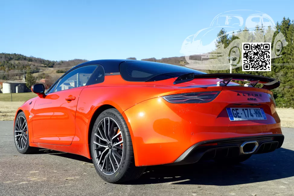 Alpine | A110S | EPZ - ORANGE FEU, FEUER ORANGE, FIRE ORANGE (с 2021) 1