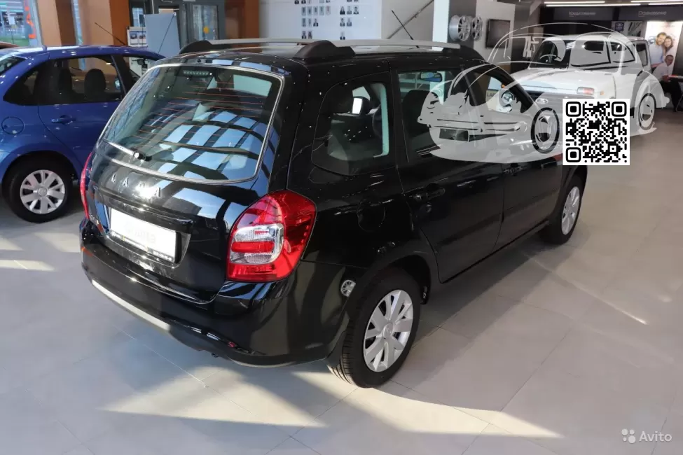 Lada | GRANTA (FL) | 672 - ЧЕРНАЯ ПАНТЕРА, BLACK PANTERA (СОЛИД) 1