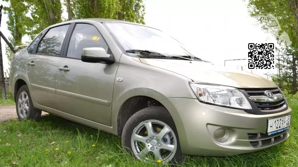 Lada | GRANTA (Тольятти) | 242 - СЕРЫЙ БАЗАЛЬТ 0