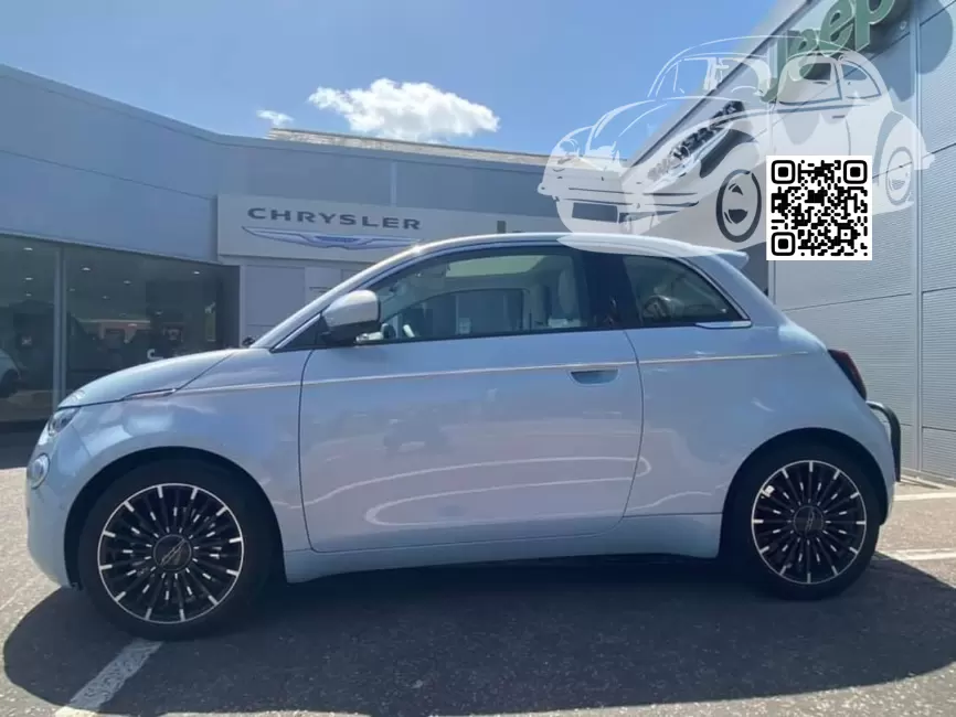 Fiat | 500e | 278, 278B - CELESTIAL BLUE, SUNRISE, BLEU CELESTE, BLEU CELESTIAL (500 La Prima) (с 2021) 1